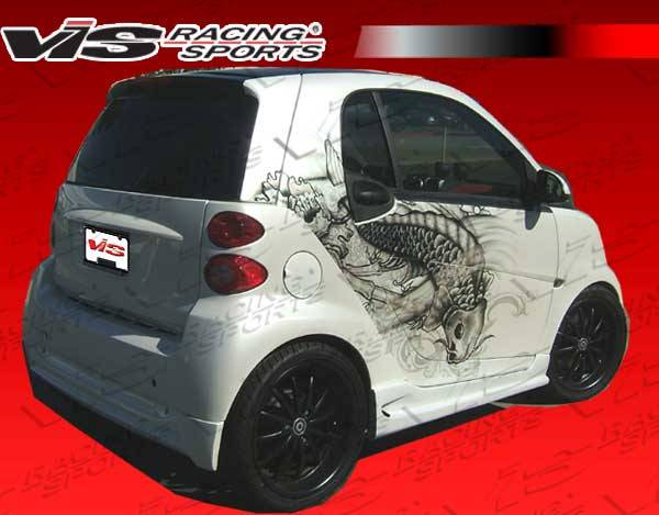 VIS Racing - Smart ForTwo VIS Racing V Max Rear Lip - 08SMFR22DVMAX-012