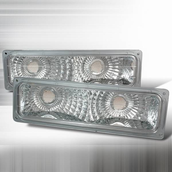 Custom Disco - GMC C10 Custom Disco Euro Clear Bumper Lights - LB-C1094-YD