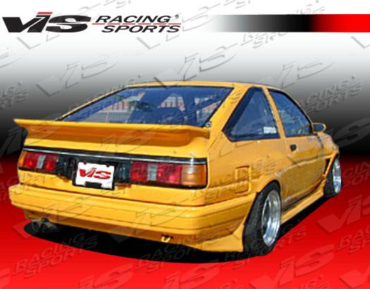 VIS Racing - Toyota Corolla VIS Racing JB Rear Bumper - 84TYCORHBJB-002