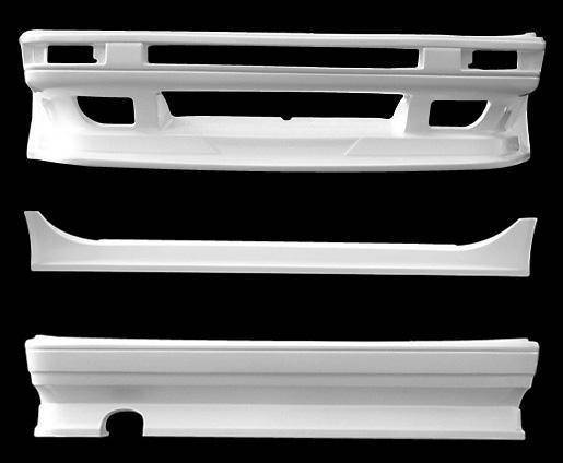 VIS Racing - Toyota Corolla VIS Racing Monster Rear Bumper - 84TYCORHBMON-002