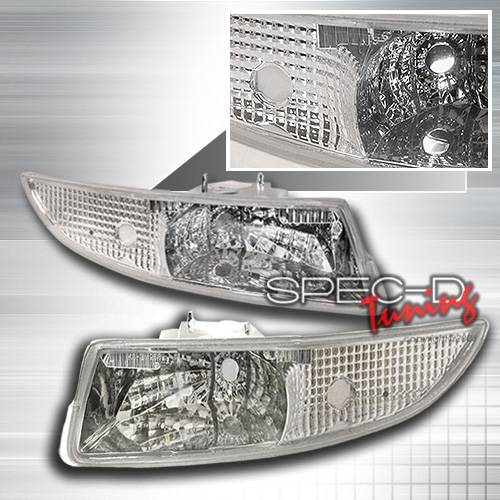 Custom Disco - Chevrolet Camaro Custom Disco Clear Bumper Lights - LB-CMR93-KS