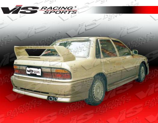 VIS Racing - Mitsubishi Galant VIS Racing Cyber Rear Bumper - 88MTGAL4DCY-002
