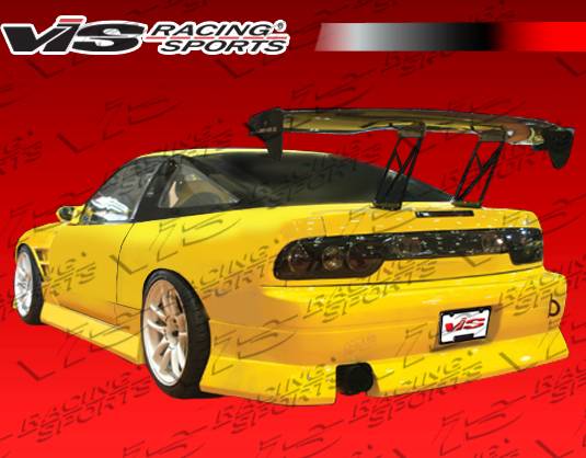 VIS Racing - Nissan 240SX HB VIS Racing B Speed Rear Bumper - 89NS240HBBSP-002