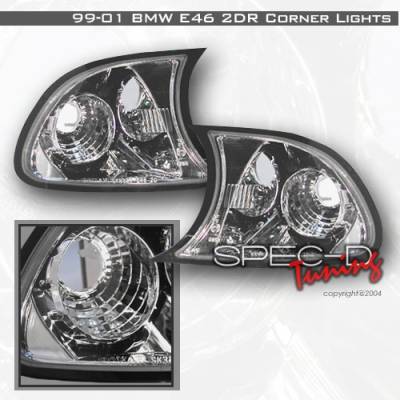 Custom Disco - BMW 3 Series Custom Disco Clear Corner Lights - LC-E46992-YD
