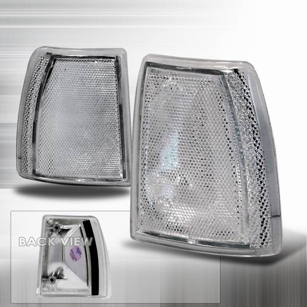 Custom Disco - Ford Explorer Custom Disco Clear Corner Lights - LC-EPOR91-KS