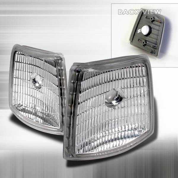 Custom Disco - Ford F250 Custom Disco Corner Lights - LC-F15092-DP