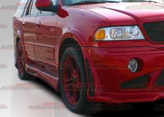 AIT Racing - Lincoln Navigator AIT Racing EXE Style Side Skirts - LN98HIEXESS