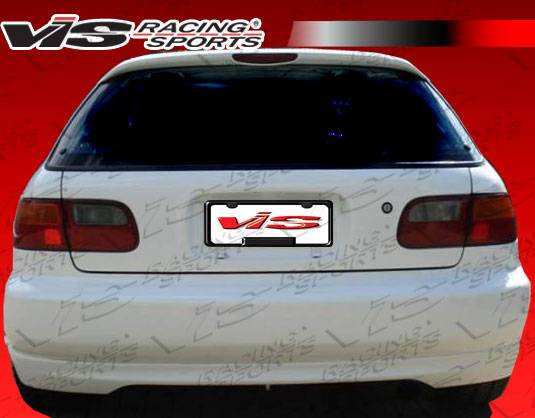 VIS Racing - Honda Civic HB VIS Racing Type R Rear Lip - 92HDCVCHBTYR-012