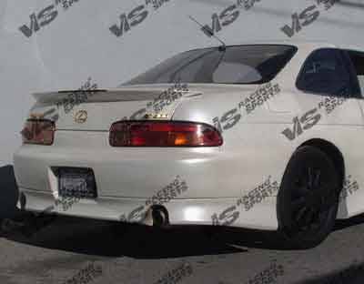 VIS Racing - Lexus SC VIS Racing V Speed Rear Lip - 92LXSC32DVSP-012