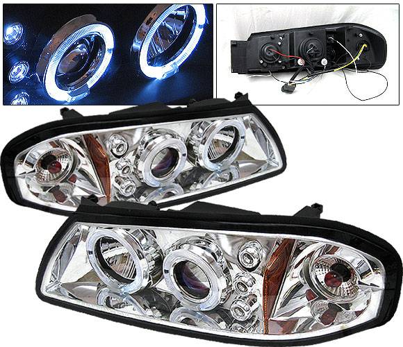 4CarOption - Chevrolet Impala 4CarOption LED Halo Projector Headlights - LP-CIM00CB-5