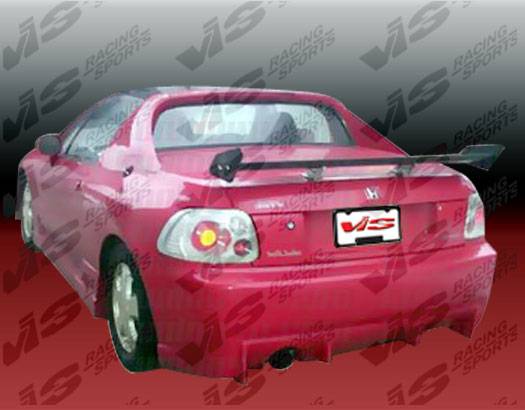 Honda Del Sol VIS Racing TSC Rear Bumper - 93HDDEL2DTSC-002
