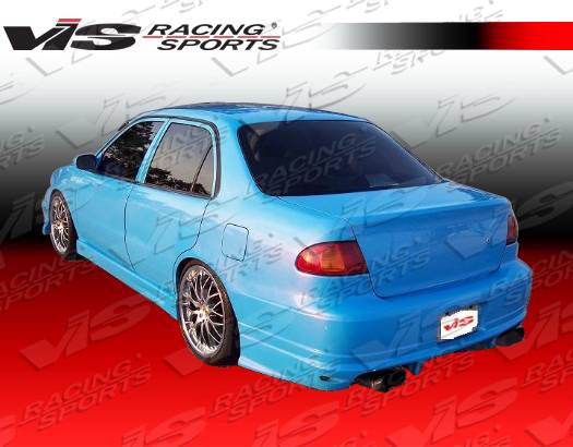 VIS Racing - Toyota Corolla VIS Racing Ballistix Rear Bumper - 93TYCOR4DBX-002