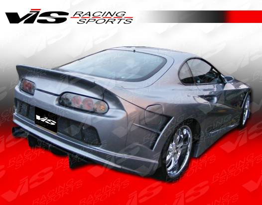 VIS Racing - Toyota Supra VIS Racing Alfa Widebody Rear Bumper - 93TYSUP2DALFWB-002
