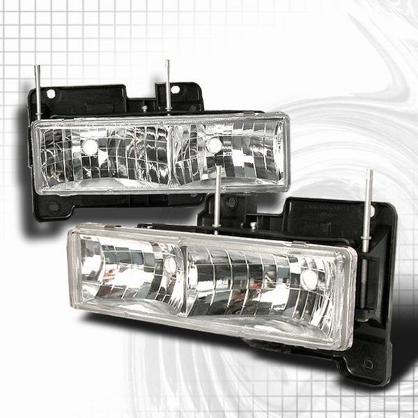 Custom Disco - Chevrolet C10 Custom Disco Headlights - LH-C1088