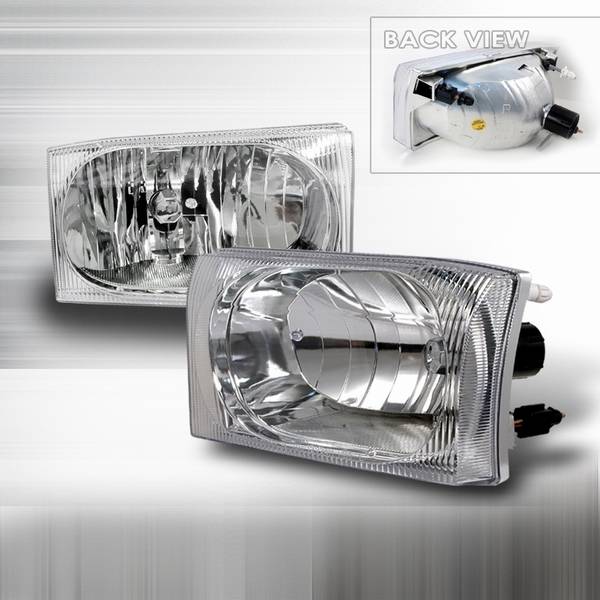 Custom Disco - Ford Excursion Custom Disco Headlights - LH-F25099-KS