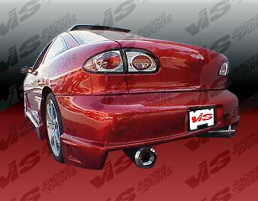 VIS Racing - Chevrolet Cavalier VIS Racing Striker Rear Bumper - 95CHCAV2DSTR-002