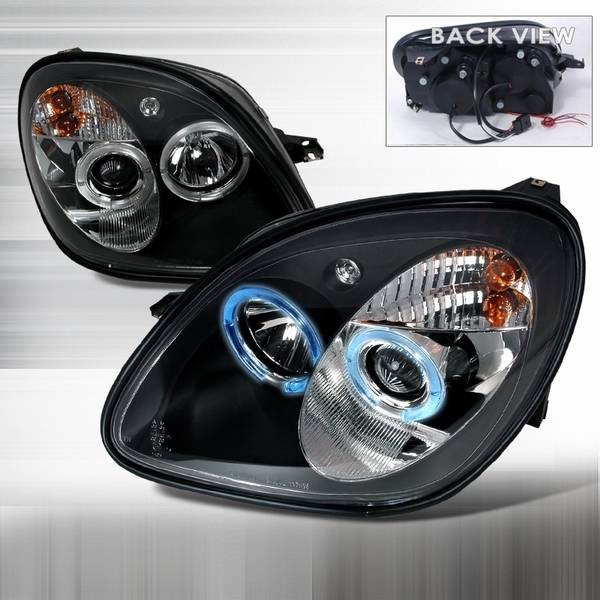 Mercedes-Benz SLK Custom Disco Black Projector Headlights - LHP