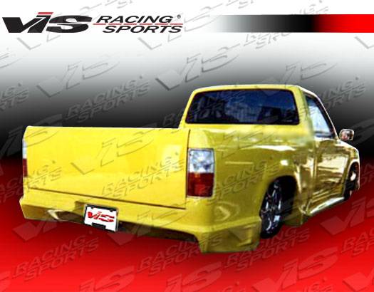VIS Racing - Toyota Tacoma VIS Racing Striker Rear Bumper - 95TYTAC2DSTR-002
