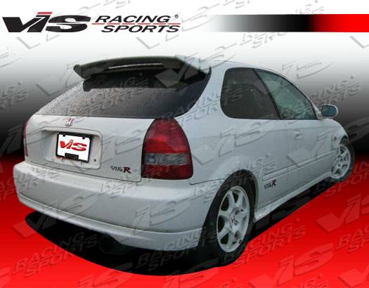 VIS Racing - Honda Civic 2DR VIS Racing Type R Rear Lip - 96HDCVC2DTYR-012