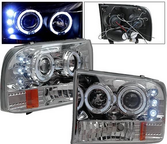 4CarOption - Ford F350 4CarOption Projector Headlights - LP-FF250CC-5