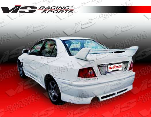 VIS Racing - Mitsubishi Mirage 4DR VIS Racing EVO 8 Widebody Rear Bumper - 97MTMIR4DJE8WB-002