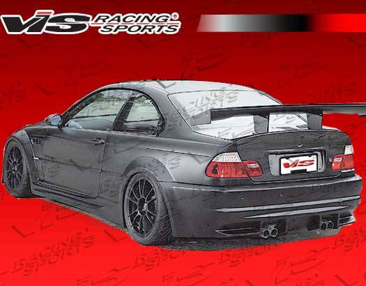 VIS Racing. - BMW 3 Series 2DR VIS Racing DTM Widebody Rear Bumper - 99BME462DDTMWB-002