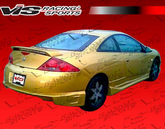 VIS Racing - Mercury Cougar VIS Racing Striker Rear Bumper - 99MYCOU2DSTR-002