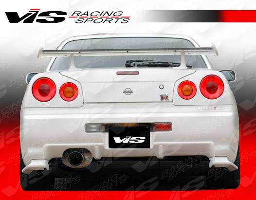 VIS Racing - Nissan Skyline VIS Racing V Spec Rear Bumper - 99NSR34GTRVSC-002