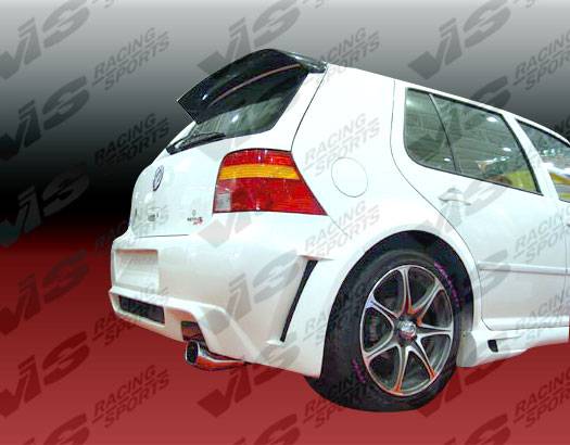 VIS Racing - Volkswagen Golf VIS Racing G-55 Rear Bumper - 99VWGOF2DG55-002