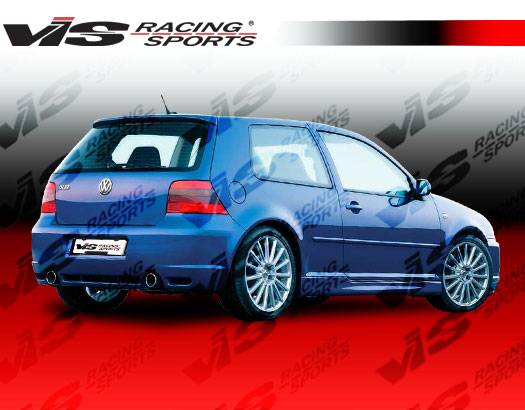 VIS Racing - Volkswagen Golf VIS Racing R-32 Rear Bumper - 99VWGOF2DR32-002