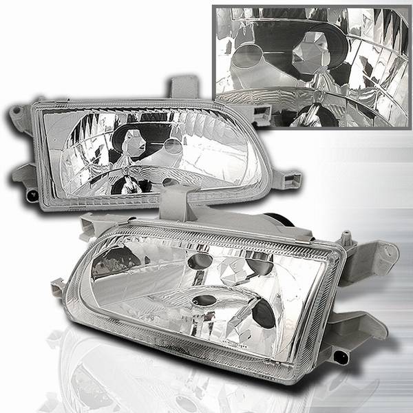 Custom Disco - Toyota Tercel Custom Disco Euro Headlights - LH-TER95-TM