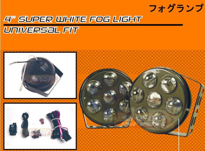 Custom - SUPER WHITE LED FOG LIGHT