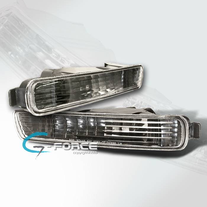 Custom - JDM Black Front Bumper Lights