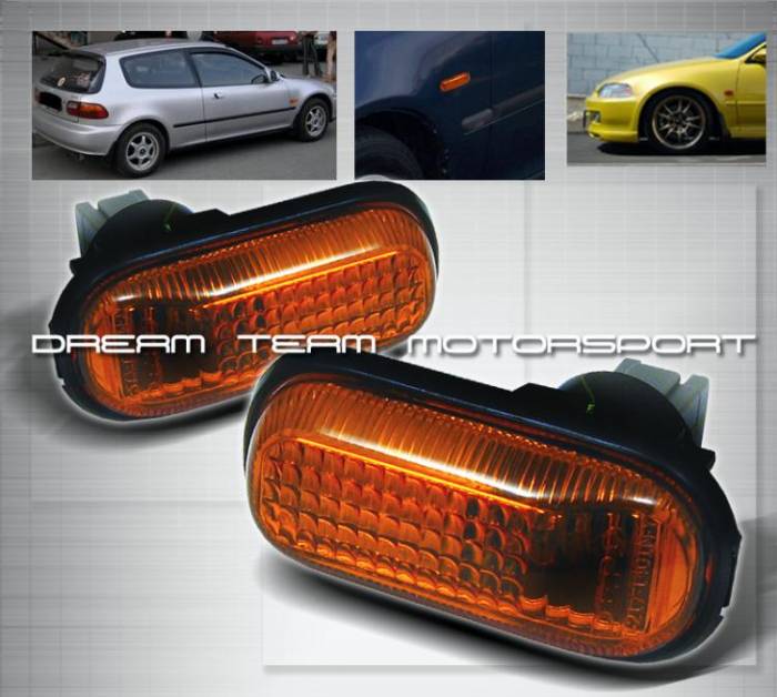 Custom - Civic Amber Side Marker Lights