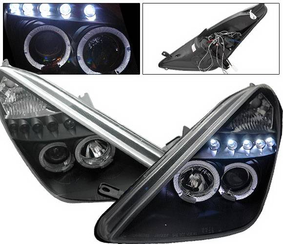 4CarOption - Toyota Celica 4CarOption Halo Projector Headlights - LP-TCEL00B-5