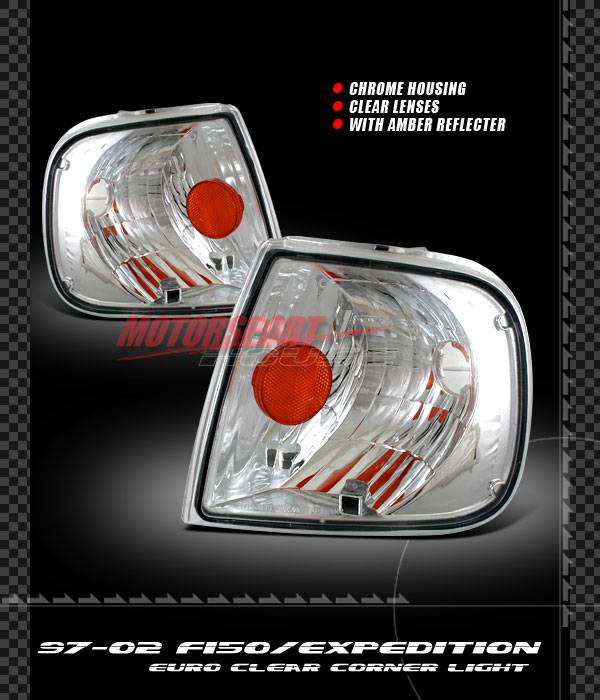 Custom - Chrome Amber Corner Lights