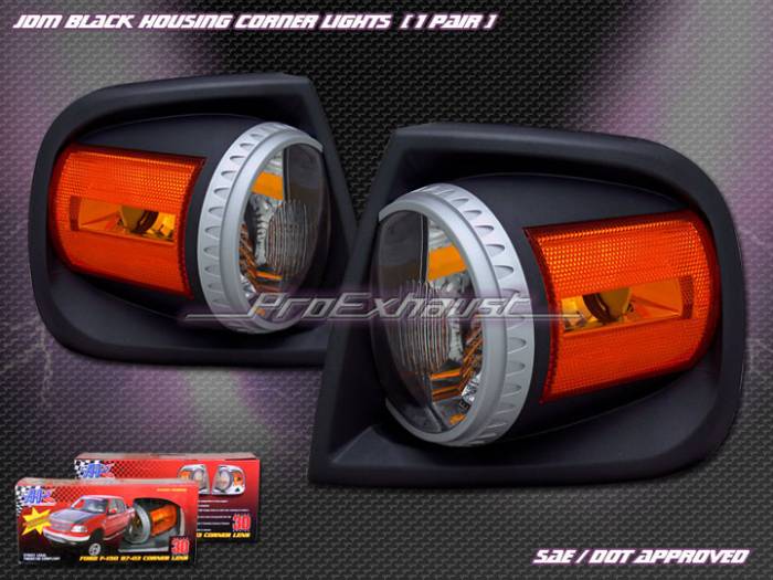 Custom - JDM Black Corner Lights