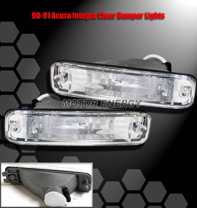 Custom - JDM Clear Bumper Lights