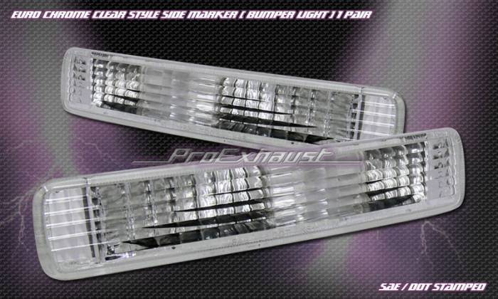 Custom - Crystal Clear Bumper Lights