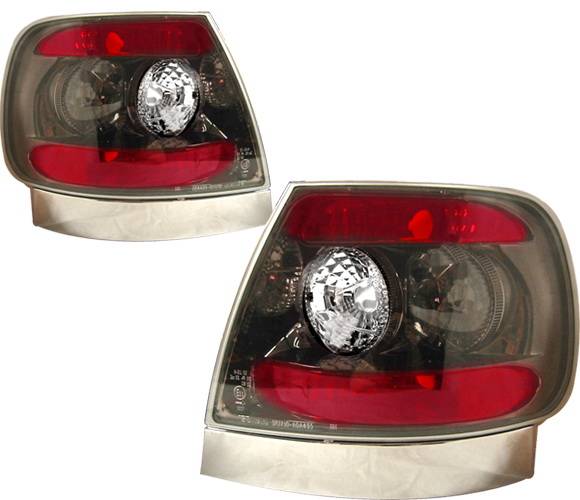 4 Car Option - Audi A4 4 Car Option Altezza Taillights - Gunmetal - LT-A496G-YD