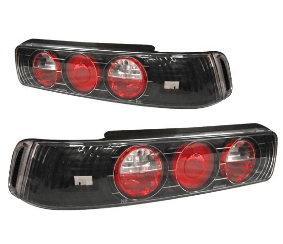 4 Car Option - Acura Integra 2DR 4 Car Option Altezza Taillights - Black - LT-AI902JB-YD