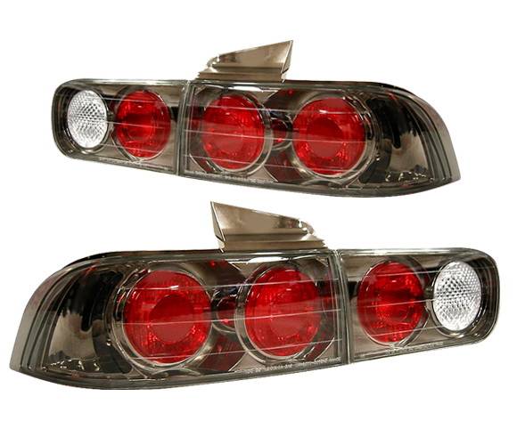 4 Car Option - Acura Integra 4DR 4 Car Option Altezza Taillights - Gunmetal - LT-AI944G-YD