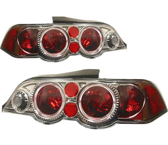4 Car Option - Acura RSX 4 Car Option Altezza Taillights - Gunmetal - LT-AR02G-KS