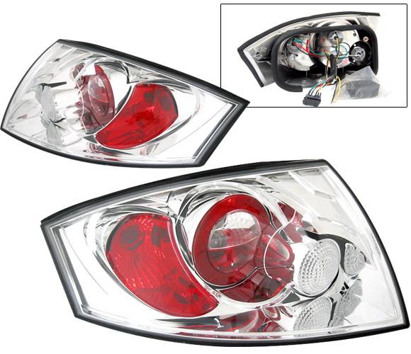 4 Car Option - Audi TT 4 Car Option Altezza Taillights - Chrome - LT-ATT99A-YD