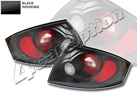 4 Car Option - Audi TT 4 Car Option Altezza Taillights - Black - LT-ATT99JB-YD