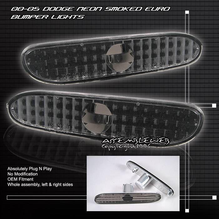 Custom - Euro Smoke Bumper Lights