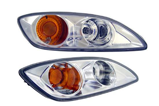 Custom - JDM Clear Chrome Bumper Lights