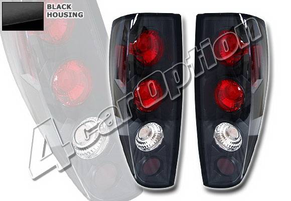 4 Car Option - Chevrolet Colorado 4 Car Option Altezza Taillights - Black - LT-CCODO04JB-YD