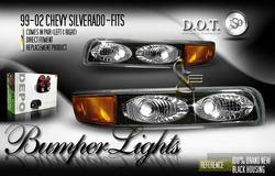 Custom - JDM Black Bumper Lights