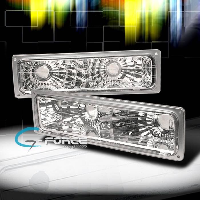 Custom - Chrome Clear Bumper Lights
